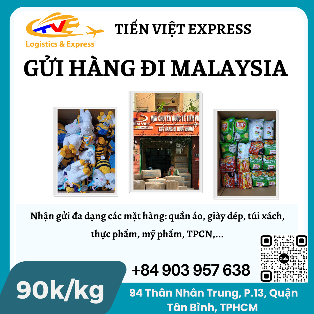 Gửi hàng đi Malaysia - Tiến Việt Express